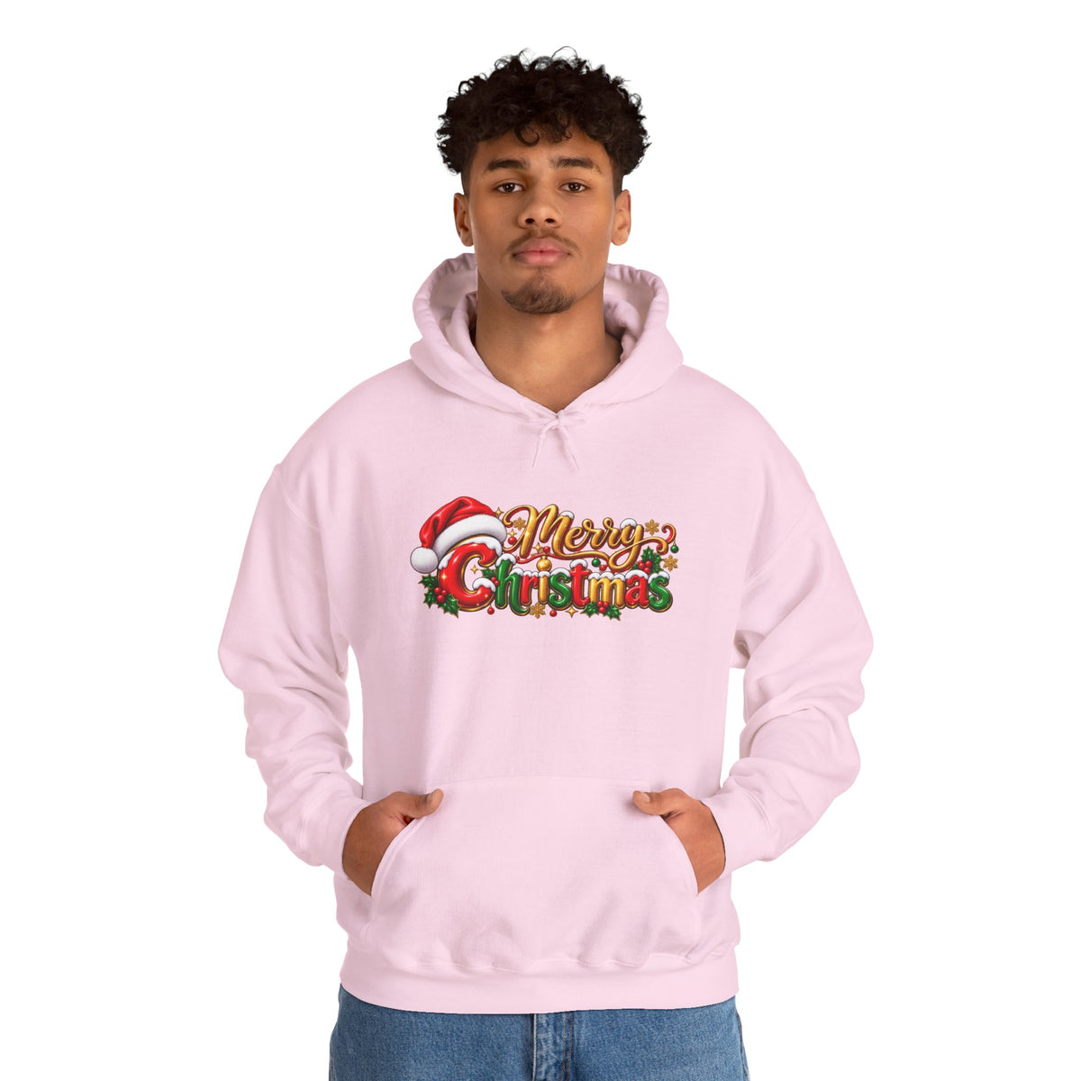 Merry Christmas Holiday Graphic Hoodie