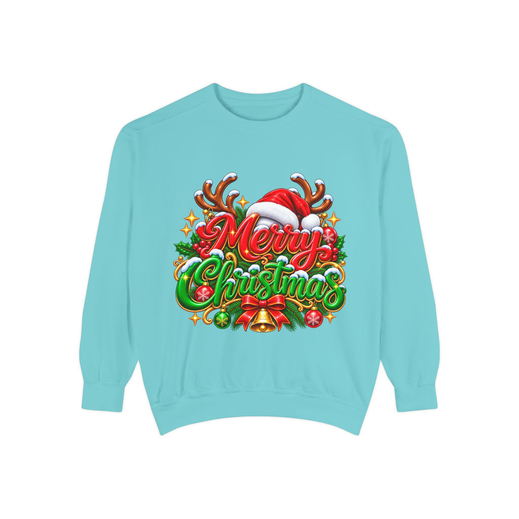 Christmas Sweatshirt — 'Merry Christmas' Festive Holiday Crewneck