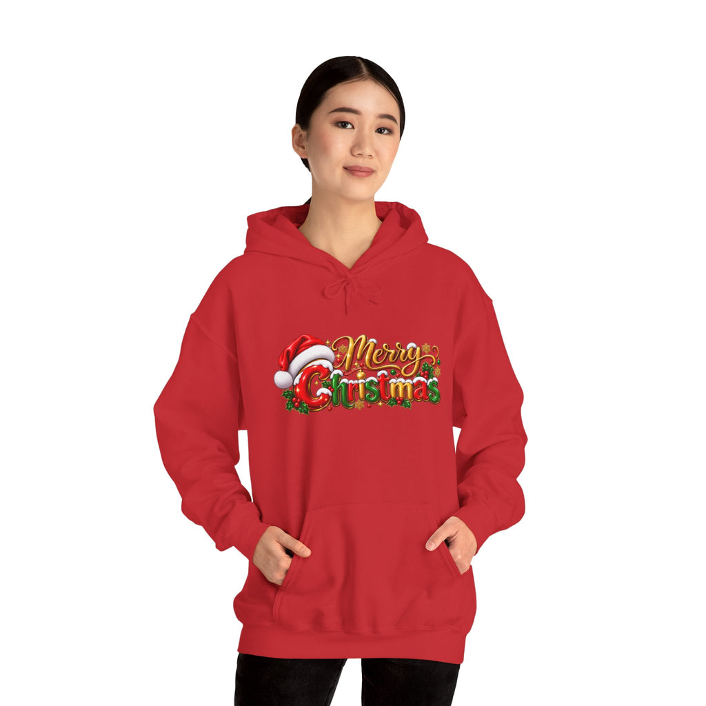 Merry Christmas Holiday Graphic Hoodie