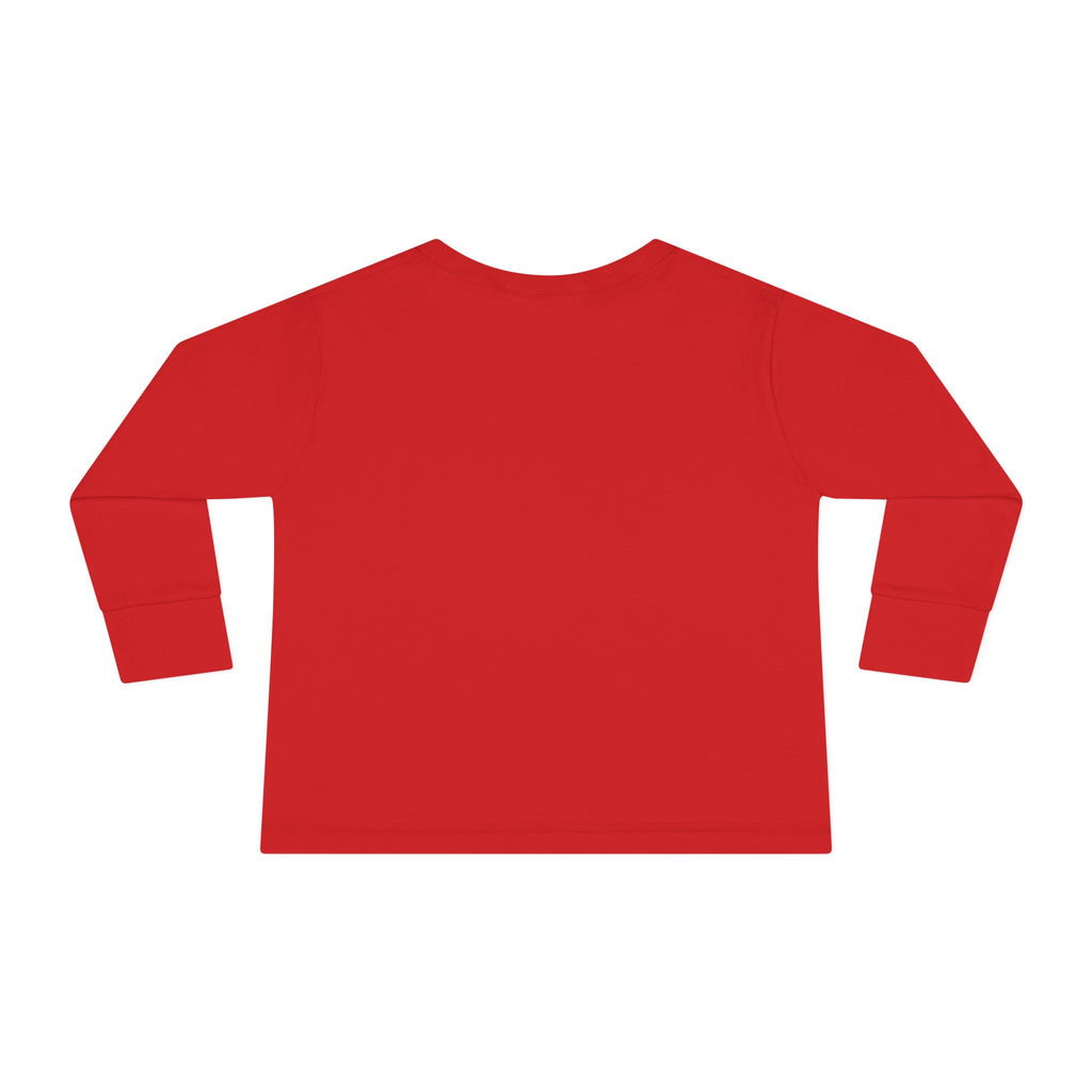 Santa’s Little Helper Christmas Toddler Long Sleeve Tee