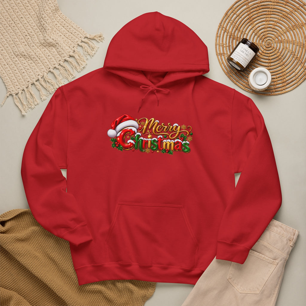 Merry Christmas Holiday Graphic Hoodie