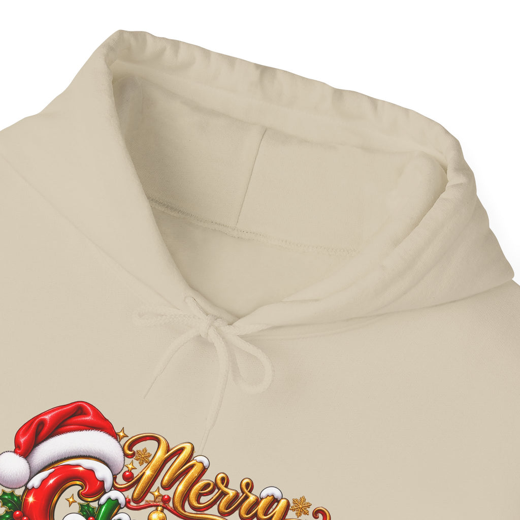 Merry Christmas Holiday Graphic Hoodie