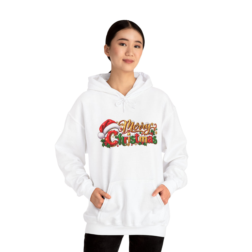 Merry Christmas Holiday Graphic Hoodie