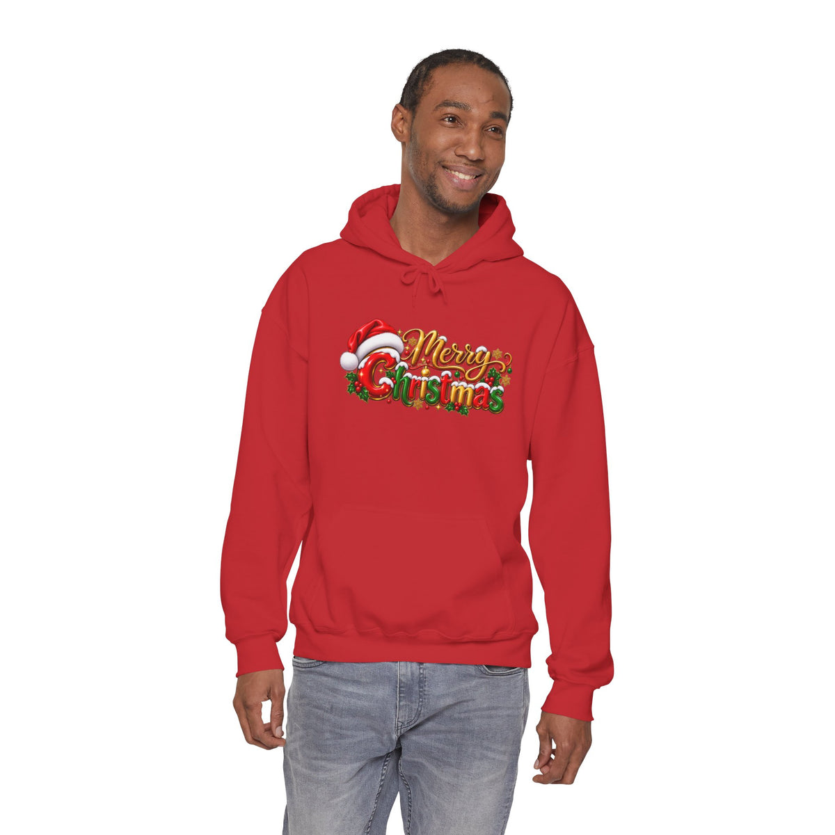 Merry Christmas Holiday Graphic Hoodie