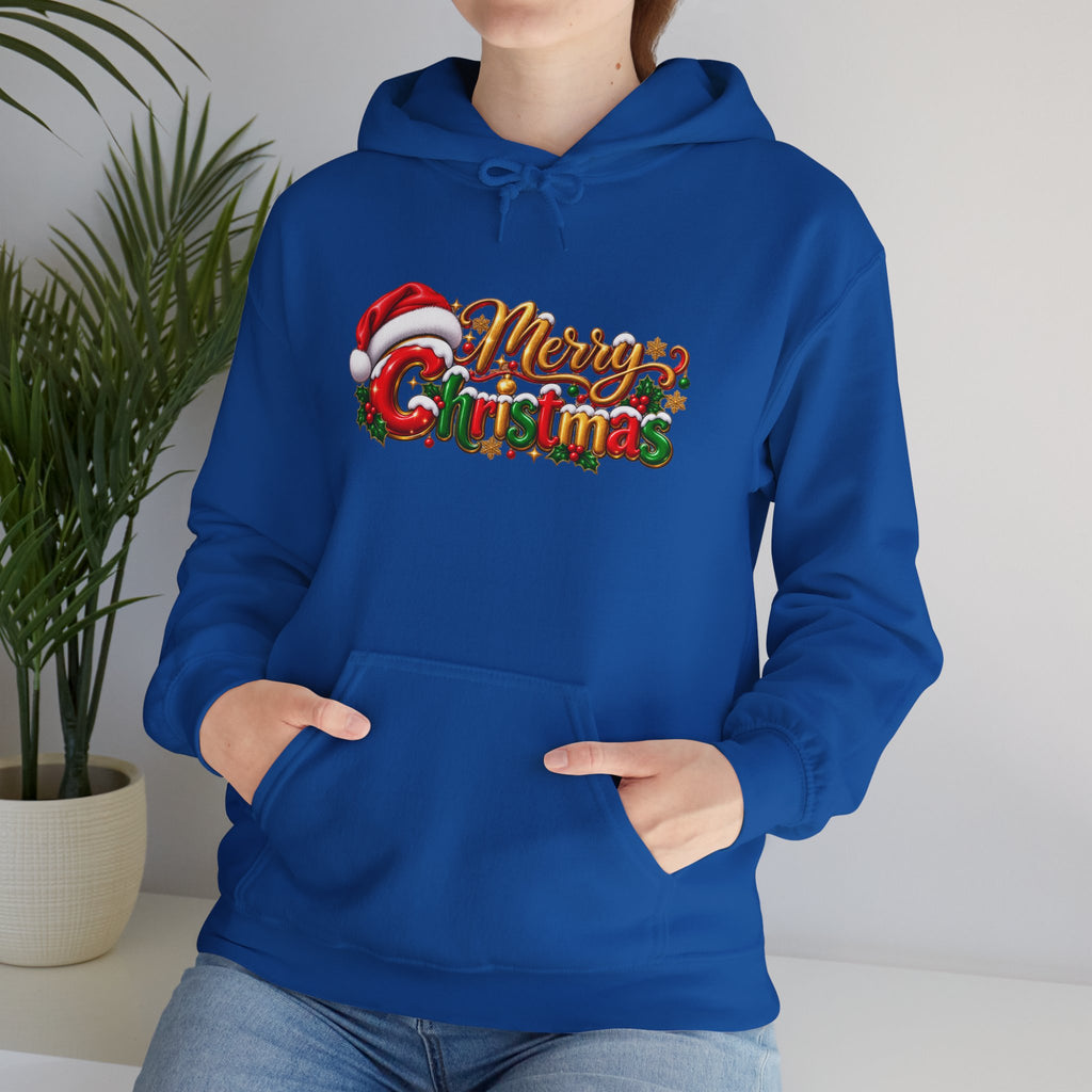Merry Christmas Holiday Graphic Hoodie