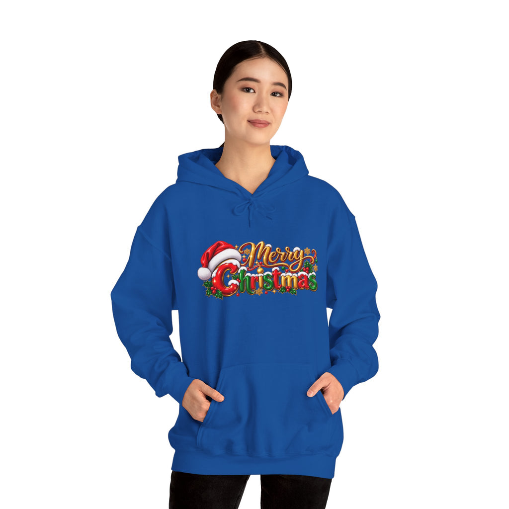 Merry Christmas Holiday Graphic Hoodie