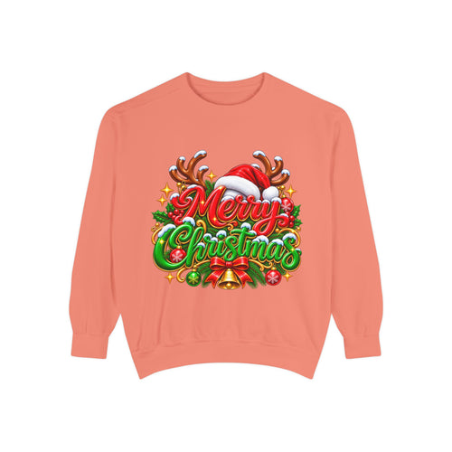Christmas Sweatshirt — 'Merry Christmas' Festive Holiday Crewneck