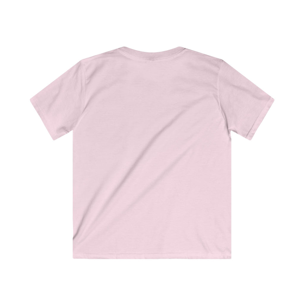 Kids Ghost Bubble Tea Tee — Cute Ghost Wearing Cap with Boba Drink Kids T-Shirt