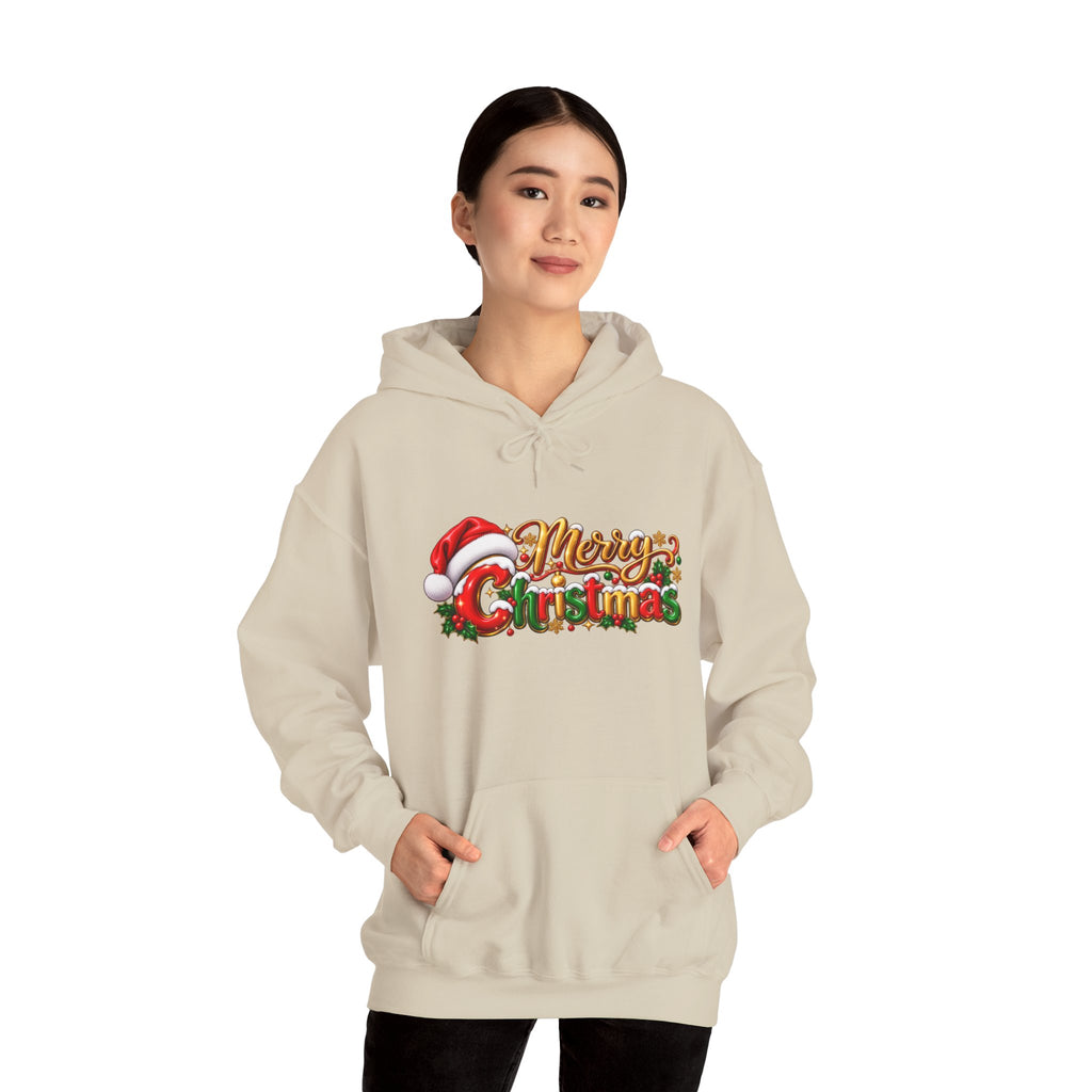 Merry Christmas Holiday Graphic Hoodie