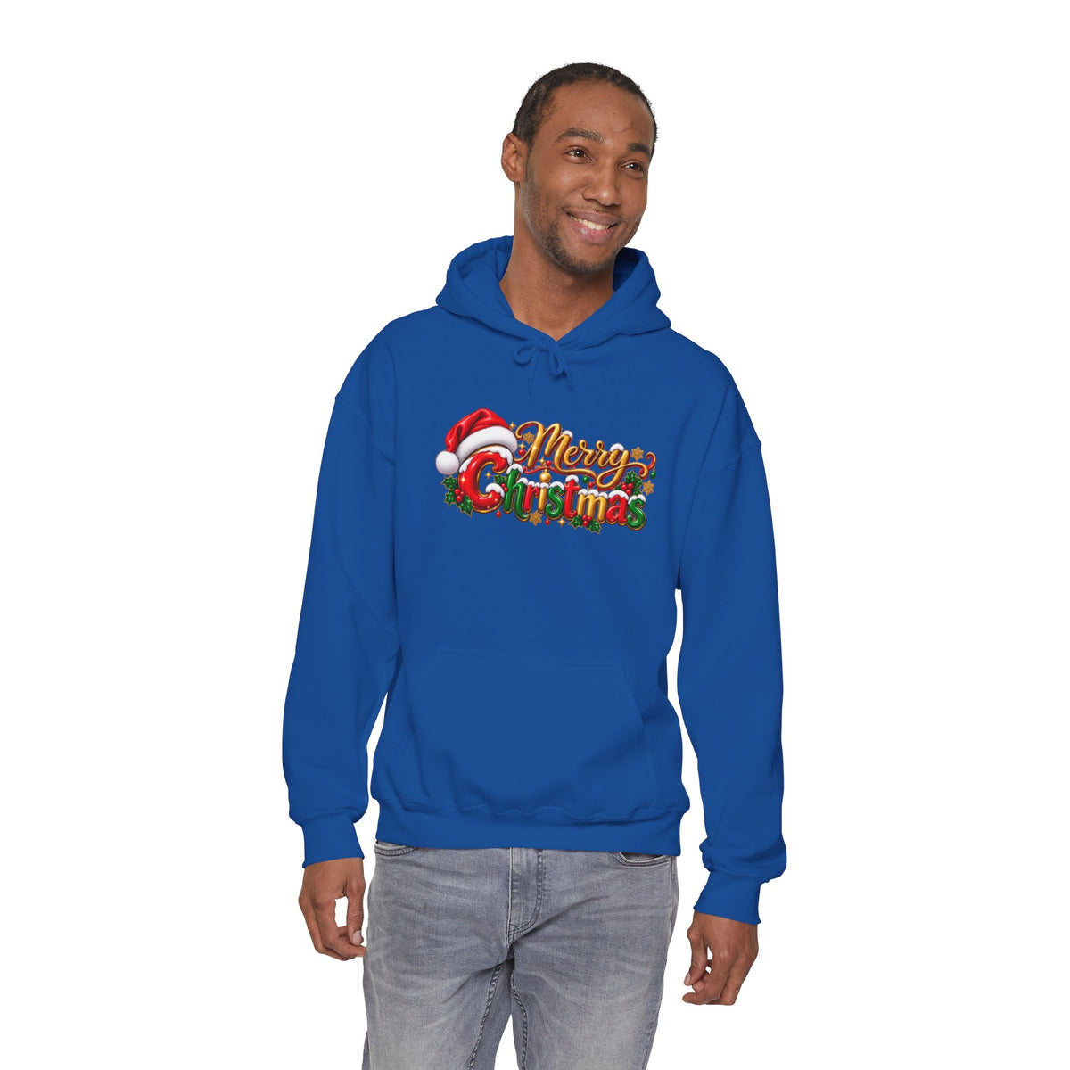 Merry Christmas Holiday Graphic Hoodie
