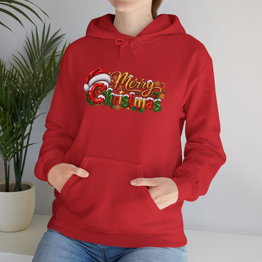 Merry Christmas Holiday Graphic Hoodie