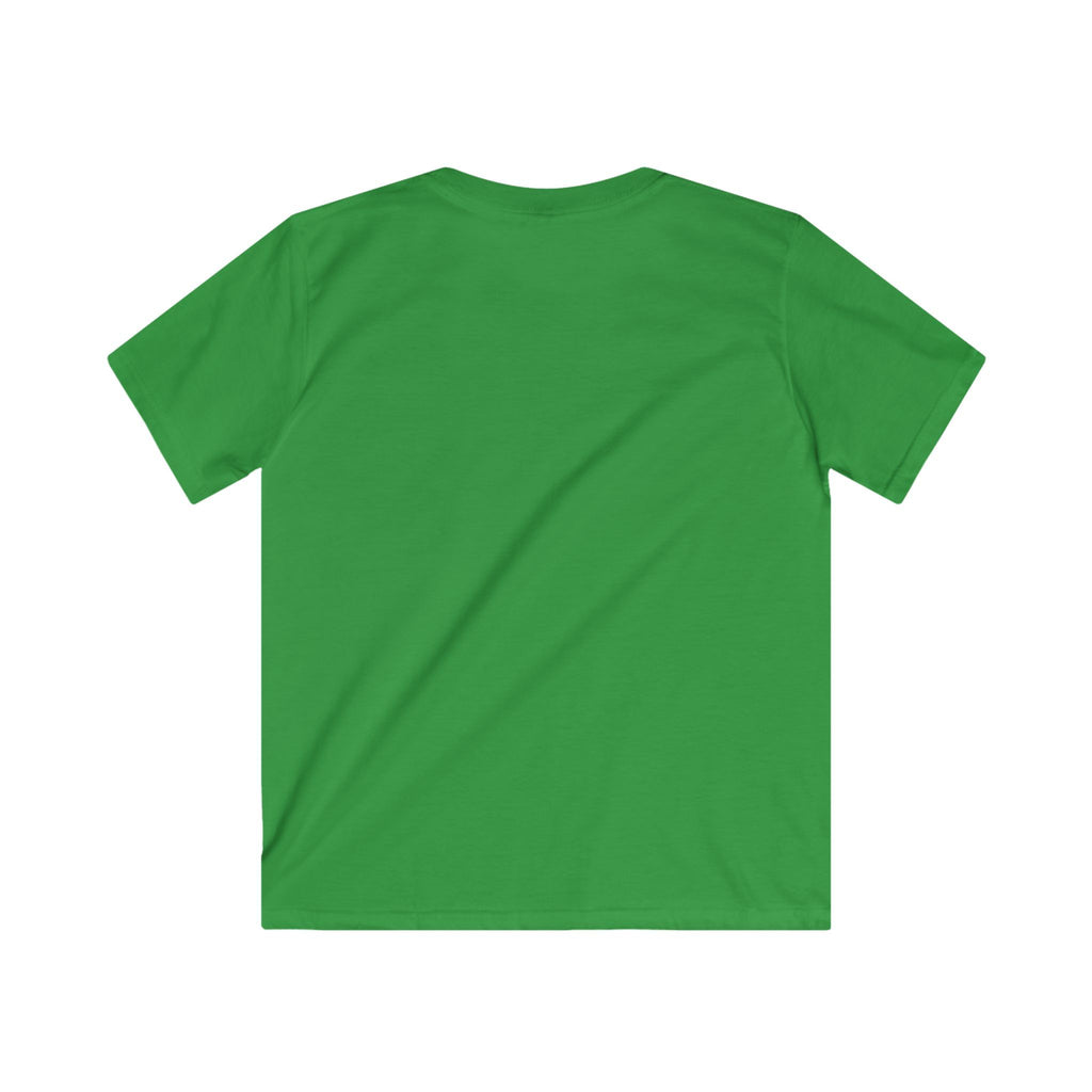 Kids Ghost Bubble Tea Tee — Cute Ghost Wearing Cap with Boba Drink Kids T-Shirt