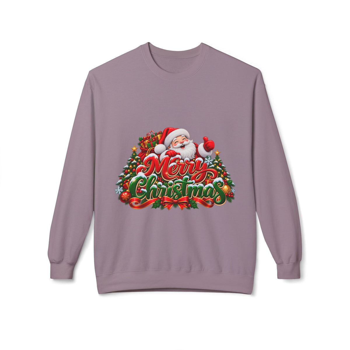 Christmas Santa 'Merry Christmas' Crewneck Sweatshirt