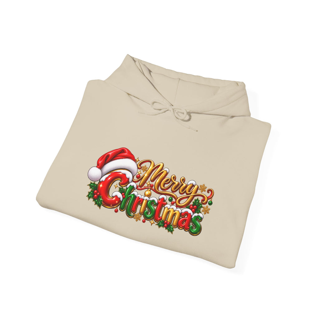 Merry Christmas Holiday Graphic Hoodie