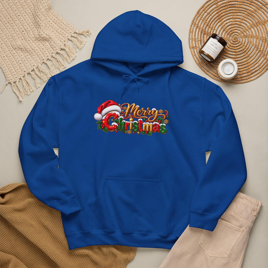 Merry Christmas Holiday Graphic Hoodie