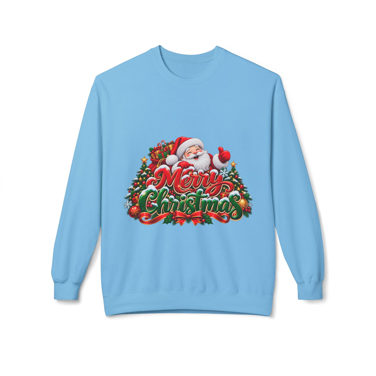 Christmas Santa 'Merry Christmas' Crewneck Sweatshirt