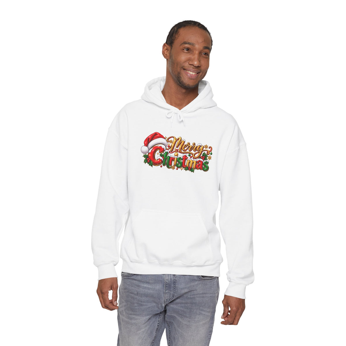 Merry Christmas Holiday Graphic Hoodie