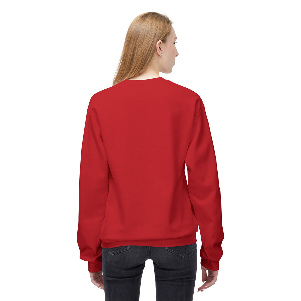 Christmas Snowman Crewneck Sweatshirt — "Merry Christmas" Holiday Graphic