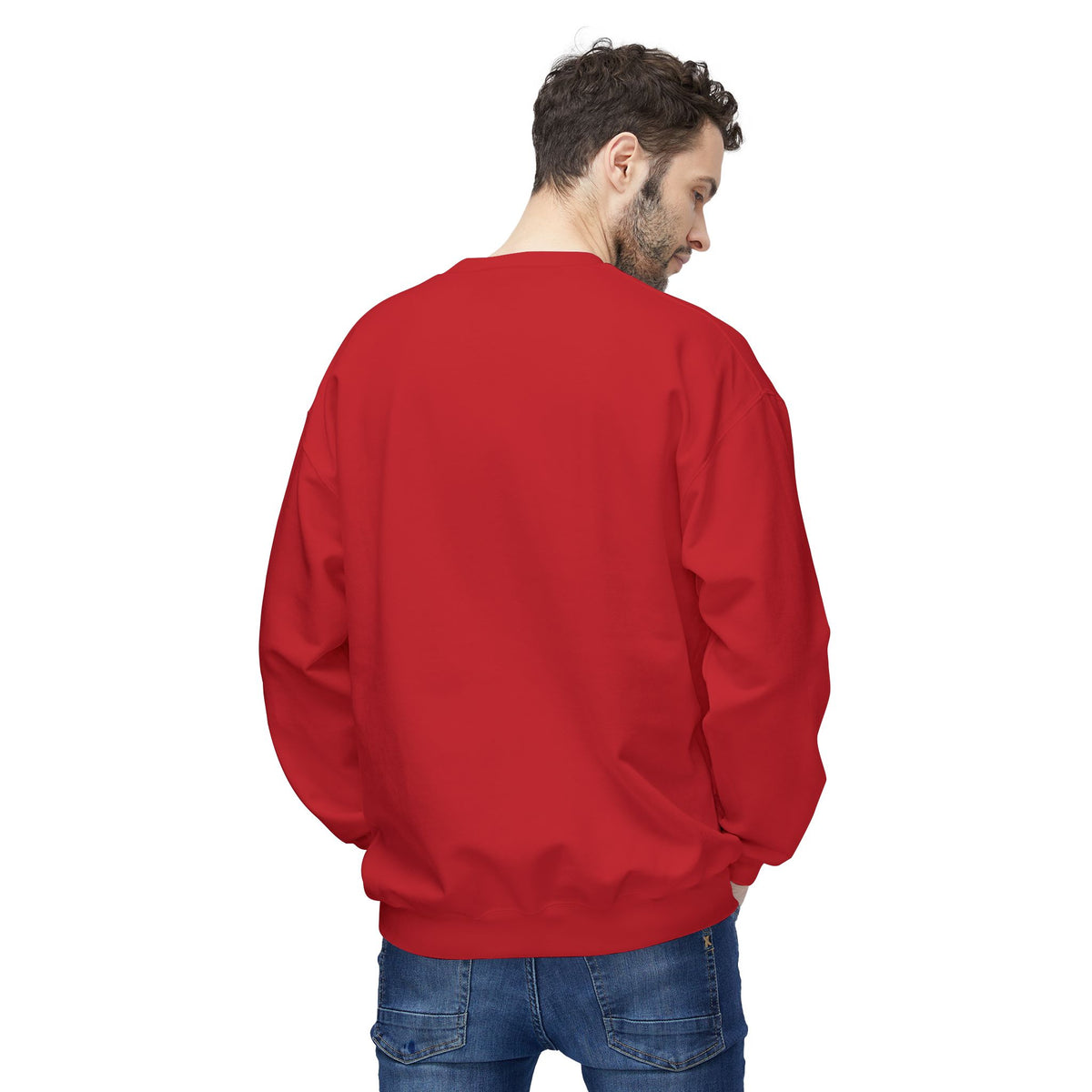 Merry Christmas Crewneck Sweatshirt – Festive Santa Hat Holiday Sweater