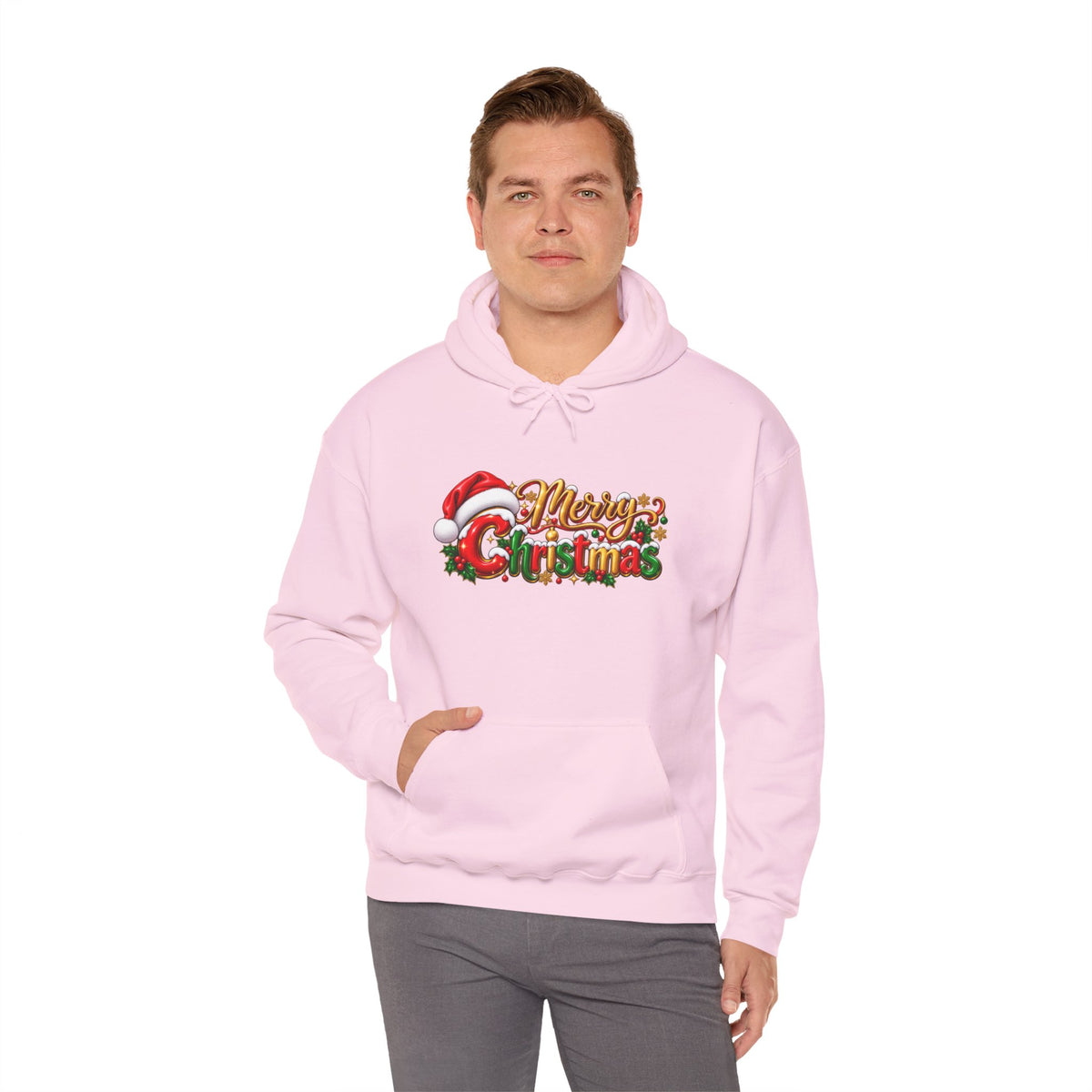 Merry Christmas Holiday Graphic Hoodie