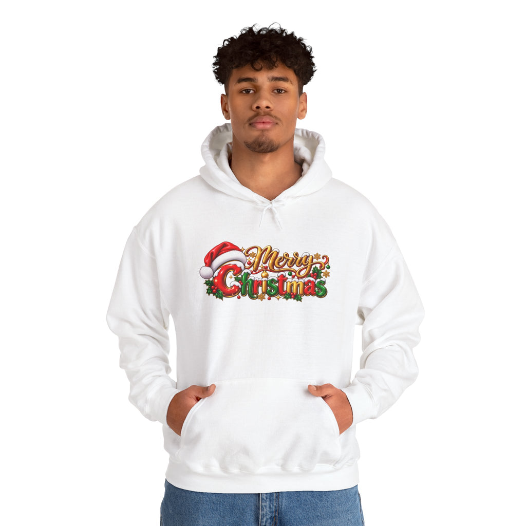 Merry Christmas Holiday Graphic Hoodie
