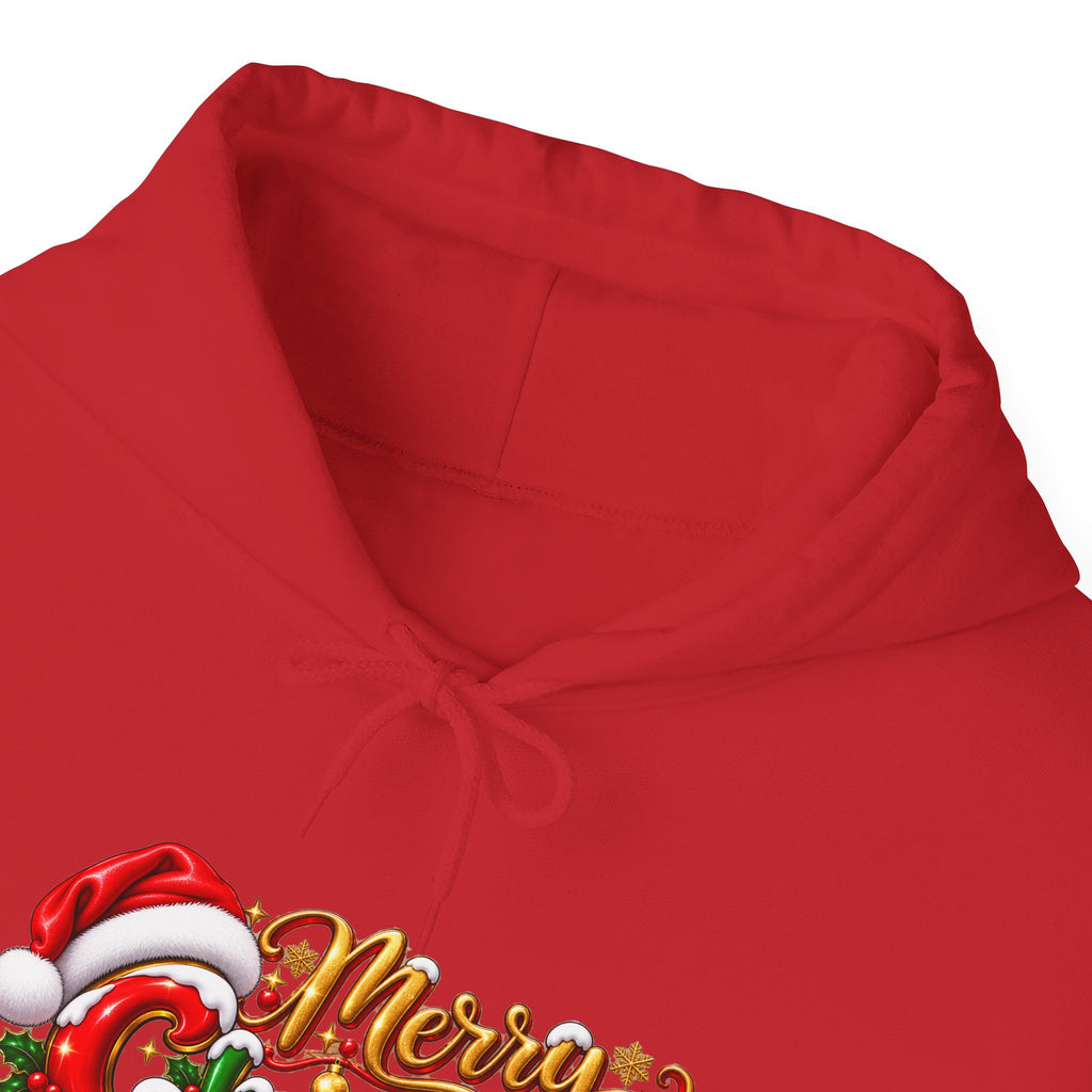 Merry Christmas Holiday Graphic Hoodie