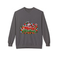 Christmas Snowman Crewneck Sweatshirt — "Merry Christmas" Holiday Graphic