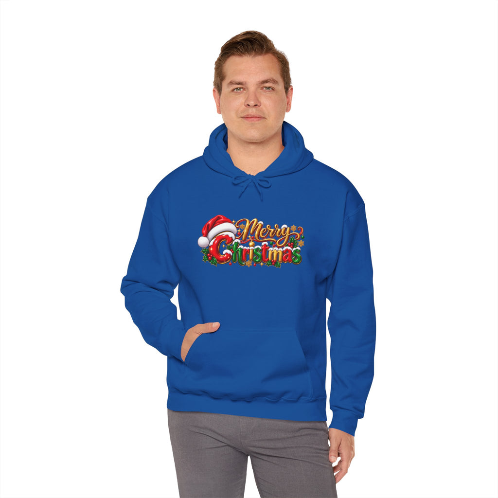 Merry Christmas Holiday Graphic Hoodie