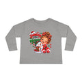 Santa’s Little Helper Christmas Toddler Long Sleeve Tee