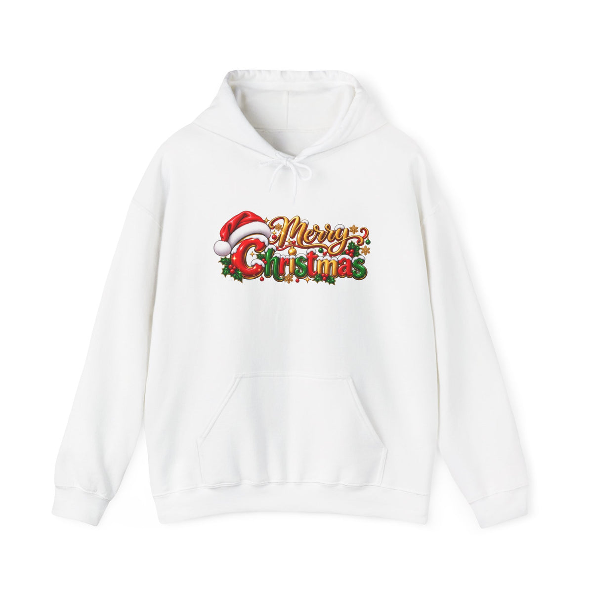 Merry Christmas Holiday Graphic Hoodie